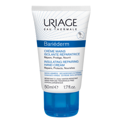 URIAGE - Bariéderm crème mains isolante réparatrice 50 ml
