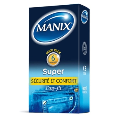 Manix Super Easy-Fit – 6 Piéces | UNIKA