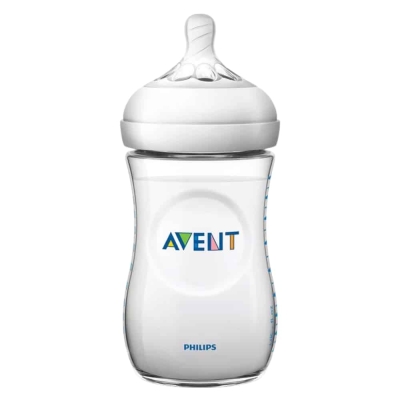 Avent Biberon Natural 260ml Débit Lent | UNIKA