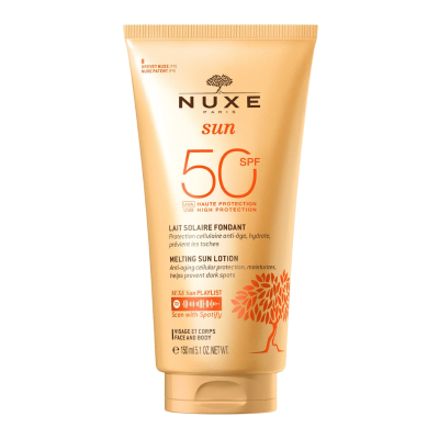 NUXE SUN Lait Solaire Fondant SPF50+ 150ML | UNIKA