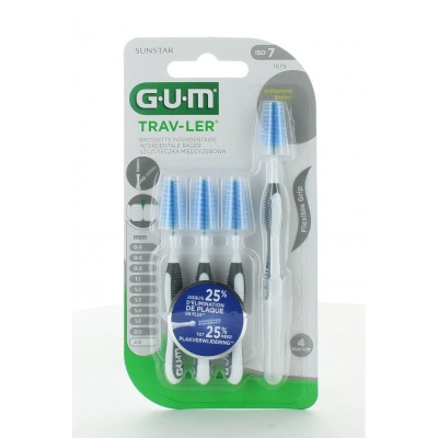 Brossette Interdentaire Trav-Ler 2.6 mm, x4 - GUM | UNIKA
