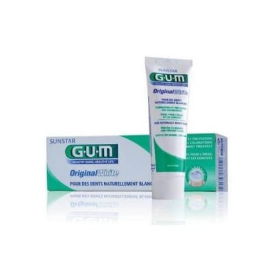 GUM - Dentifrice original white 75 ml ref 1745 | UNIKA