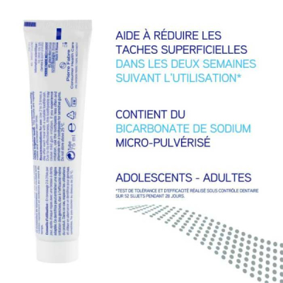 ELGYDIUM - Dentifrice blancheur 75 ml | UNIKA