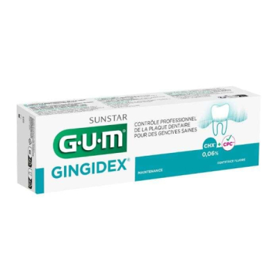 GUM - Dentifrice gingidex 75 ml ref 1755 | UNIKA