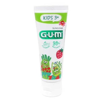 GUM - Dentifrice kids 3 a 6 ans ref 3000 | UNIKA