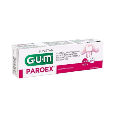 GUM - Dentifrice paroex 75 ml ref 1770 | UNIKA