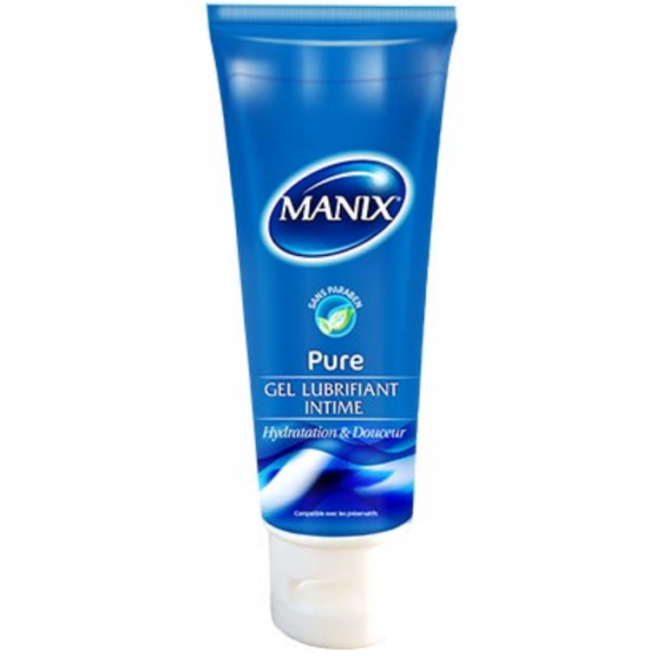 MANIX - Pure gel lubrifiant hydratation intense 80 ml