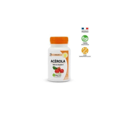 MGD NATURE - Acerola 30 comprimes | UNIKA