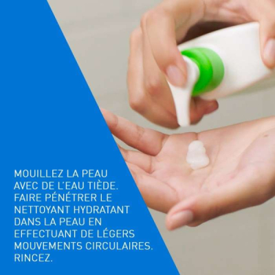 CERAVE - Creme lavante hydratante 236 ml | UNIKA