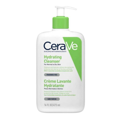CERAVE - Creme lavante hydratante 473 ml | UNIKA