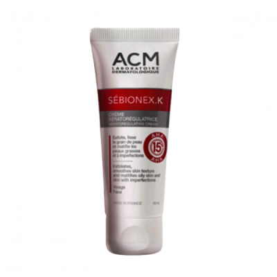 ACM - Sebionex k keratoregulatrice creme 40 ml | UNIKA