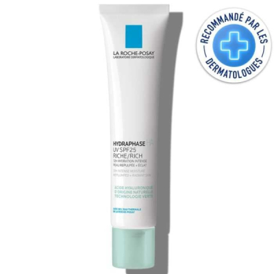 LA ROCHE POSAY - Hydraphase ha uv riche spf 25 40 ml | UNIKA