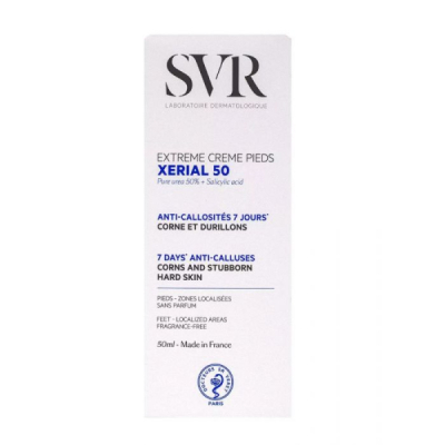 SVR - Xerial 50 extreme creme pieds 50 ml | UNIKA