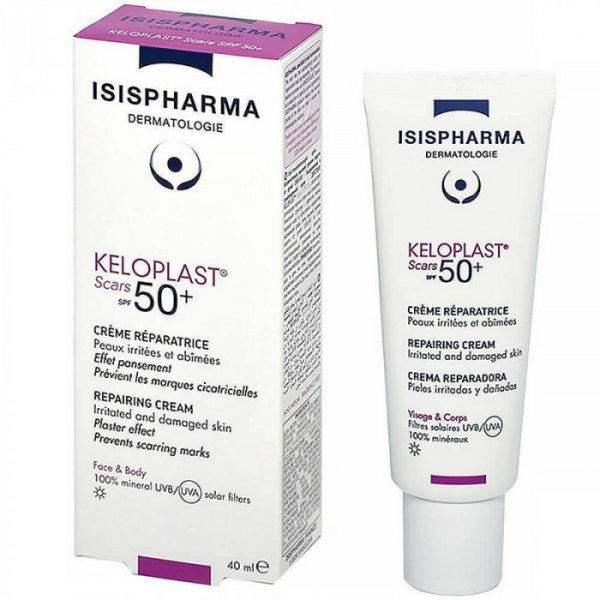 ISISPHARMA - Keloplast scars (spf 50+) creme reparatrice effet pansement