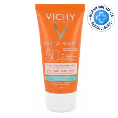 VICHY - Capital soleil emulsion protectrice anti brillance