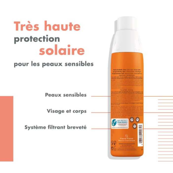 AVENE - Solaire eau thermal spray spf50+ 200 ml